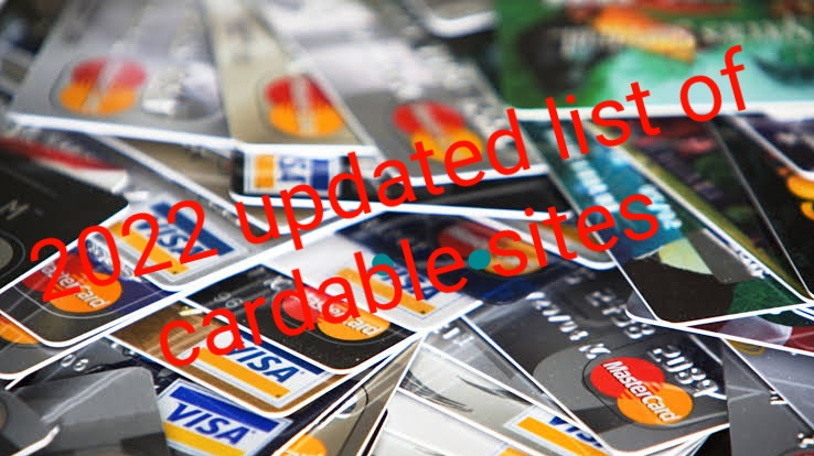 Cardable sites 2022