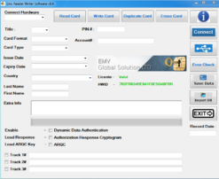 EMV reader writer software